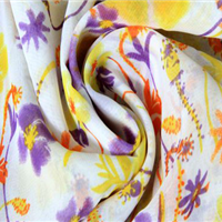 printed chiffon fabric