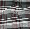 Polyester fabric/ yarn-dyed check memory cloth     75D*75D
