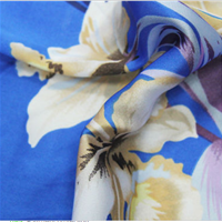 100% polyester printing material/dress made material/fabric material