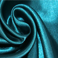 100% polyester shimmer satin sleepwear fabric