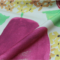 Flower Tablecloth Fabric