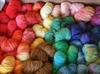 multicolored yarn