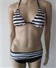 Stripe Printed Sexy Bikini
