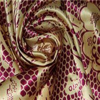 polyester charmeuse satin fabric