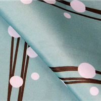 plain fabric shower curtain