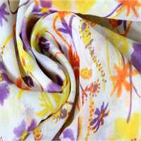 printed chiffon fabric