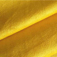yellow color suede fabric for sofa