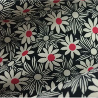 new viscose fabric printed twill for lady dress