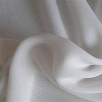 White chiffon Wholesale pure color chiffon fabric