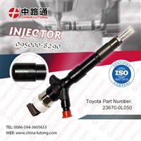 diesel fuel injector common rail 095000-8290 kia sorento 2.5 crdi bosch common rail diesel injector