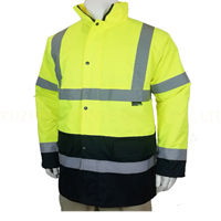En20471 High Visibility Reflective Padding Keep Warm Safety Workwear