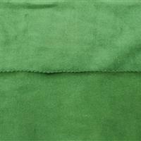 90% Polyester and 10% Spandex Green Fleece For Hometextile