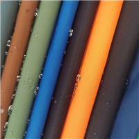 100% Polyester Pongee Fabric PU Bonded Coated Anti-Static Down Jacket Garment