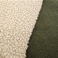 100% Polyester Dark Green Fleece For Garment