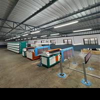 sectional split warping machine